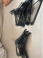 30 Zwarte Kledinghangers, Kleding | Dames, Kledinghangers, Ophalen of Verzenden, Gebruikt, Kunststof, Volwassenen
