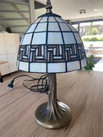 Mooie tafel lamp Tiffany stijl, Huis en Inrichting, Minder dan 50 cm, Ophalen of Verzenden, Zo goed als nieuw