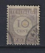 Port 22 gebruikt 1892 ; Suriname voor 10% CW, Postzegels en Munten, Postzegels | Suriname, Verzenden, Gestempeld