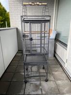 Vogelkooi aluminium, Dieren en Toebehoren, Ophalen, Gebruikt, Aluminium, Vogelkooi