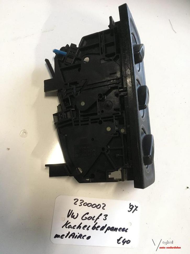 Vw Golf 3 1996 1.8 Kachelbed paneel met airco, Auto-onderdelen, Dashboard en Schakelaars, Gebruikt, Ophalen of Verzenden