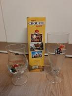 La chouffe glazen met spel tour chouffe toren, Ophalen of Verzenden, Glas of Glazen, Overige merken