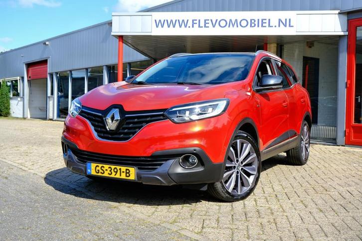 Renault Kadjar 1.2 TCe Bose Pano|Navi|Half Leder|LMV|Cam, Auto's, Renault, Bedrijf, Te koop, Kadjar, ABS, Achteruitrijcamera, Airbags