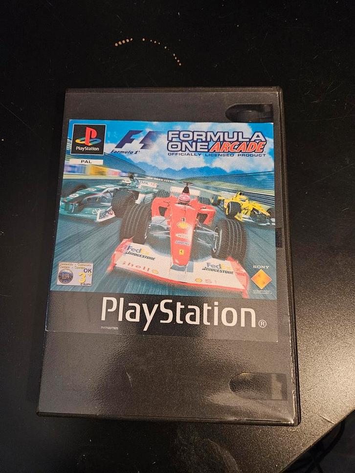 Formula One Arcade - PS1, Spelcomputers en Games, Games | Sony PlayStation 1, Gebruikt, Racen en Vliegen, Ophalen of Verzenden