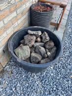 Keien groot en klein - sierstenen, Tuin en Terras, Grind, Keien en Split, Ophalen, Gebruikt, Antraciet, Kei