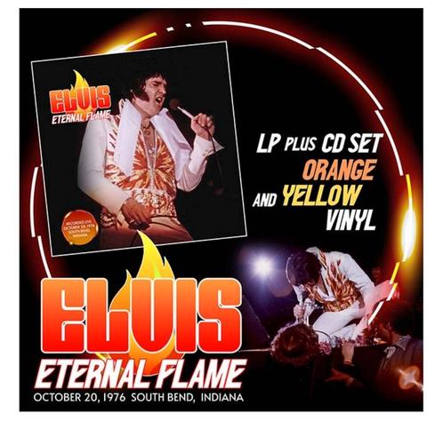 Elvis Presley 2lp + bonus cd  " ETERNAL FLAME ", Cd's en Dvd's, Vinyl | Rock, Nieuw in verpakking, Ophalen of Verzenden