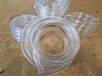 PVC slang transparant 10x14mm 2,5 mtr lengte, Ophalen, Pvc, Minder dan 20 mm, Nieuw