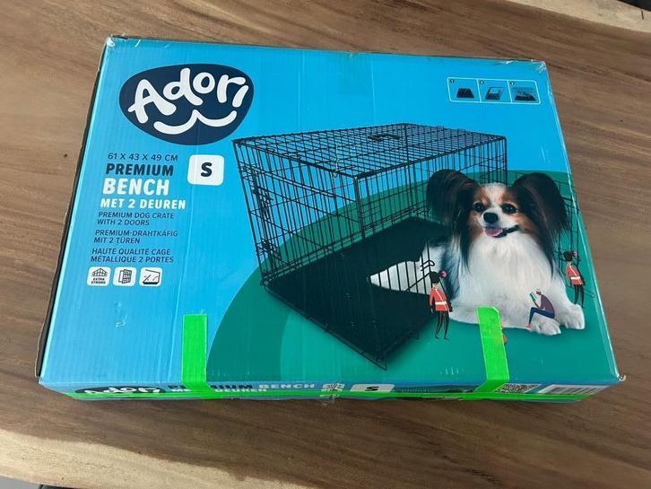 hondenbench maat S (adori), Dieren en Toebehoren, Hondenbenches, Zo goed als nieuw, Ophalen