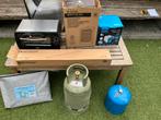 Kampeerartikelen: Oven, KachelCooler, Opritgoot, etc., Ophalen of Verzenden, Zo goed als nieuw
