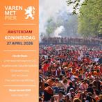 Sloep Boot Partyboot varen koningdag Amsterdam 65 - 100 man