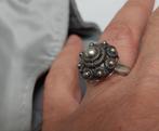 Zeeuwse knop, zilveren ring, maat 50, Ophalen of Verzenden, Dame, Zilver, Zilver