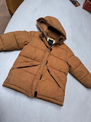 Winterjas Bruin Jongens Maat 128 beschikbaar voor biedingen