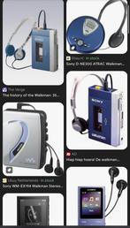 GEZOCHT!! Walkman om te lenen!, Audio, Tv en Foto, Walkmans, Discmans en Minidiscspelers, Ophalen of Verzenden, Walkman