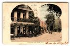 De Bilt, Dorpstraat met Hotel Poll, Verzamelen, Ansichtkaarten | Nederland, Verzenden, Voor 1920, Gelopen, Utrecht