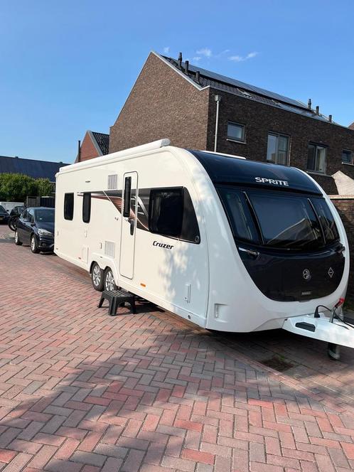 Sprite 635 cruzer, Caravans en Kamperen, Caravans, tot en met 4, 1500 - 2000 kg, Overige, Sprite, Queensbed, 7 tot 8 meter, Airco