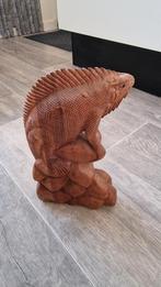 Leguaan houten beeld, Antiek en Kunst, Ophalen of Verzenden