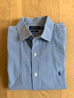 Ralph Lauren blauw wit ruitjes overhemd 16,5 BCBC, Blauw, Ralph Lauren, Ophalen of Verzenden, Zo goed als nieuw