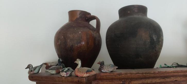 Antieke Aardewerken Kruiken  per stuk, Antiek en Kunst, Antiek | Keramiek en Aardewerk, Ophalen of Verzenden