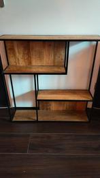 Mango houten planken kastje, Gebruikt, 50 tot 100 cm, Ophalen of Verzenden, Metaal