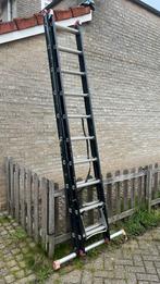 Aluminium ladder 2x10, Doe-het-zelf en Verbouw, Ladders en Trappen, Ophalen, Gebruikt, Ladder, Opvouwbaar of Inschuifbaar