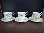 Vintage Kop en Schotel Set - Royal Minster, Richmond, Gebruikt, Ophalen of Verzenden, Overige stijlen, Kop(pen) en/of Schotel(s)