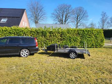Motortrailer / motoraanhanger 2 motoren te huur beschikbaar voor biedingen