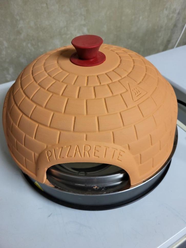 Pizzarette 4 personen, Witgoed en Apparatuur, Gourmetstellen, Zo goed als nieuw, 4 t/m 7 personen, Ophalen of Verzenden