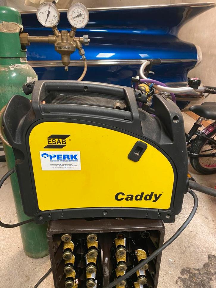 Esab caddy mig C200i 230V zgan, Doe-het-zelf en Verbouw, Gereedschap | Lasapparaten, Zo goed als nieuw, Co2, Ophalen