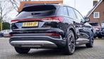 Audi Q4 e-tron 50 quattro Launch edition Advanced Plus 77 kW, Auto's, Audi, Zwart, Zwart, Leder, 2110 kg
