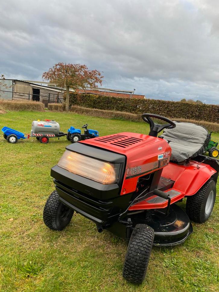 Zitmaaier - Betrouwbaar en klaar voor gebruik!, Tuin en Terras, Grasmaaiers, Gebruikt, Benzine-grasmaaier, 50 cm of meer, Cirkelmaaier