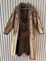 Prachtige warme en oerdegelijke lammy coat uit de nineties., Ophalen of Verzenden, Gedragen, Maat 38/40 (M), Bruin