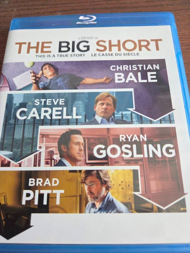 The Big Short (Blu-ray), Cd's en Dvd's, Blu-ray, Zo goed als nieuw, Drama, Ophalen of Verzenden