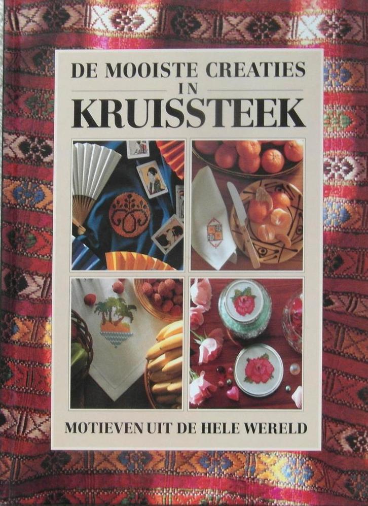 De Mooiste Creaties in KRUISSTEEK ., Boeken, Hobby en Vrije tijd, Zo goed als nieuw, Ophalen of Verzenden