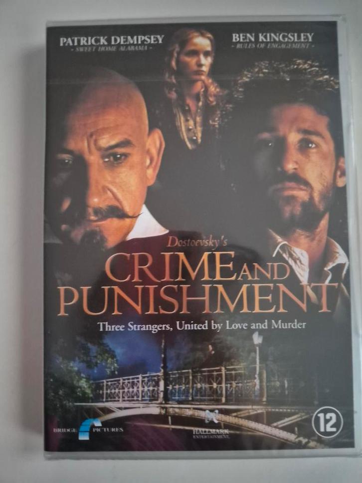 Misdaad en Straf DVD - Patrick Dempsey, Ben Kingsley, Cd's en Dvd's, Dvd's | Actie, Zo goed als nieuw, Overige genres, Vanaf 12 jaar