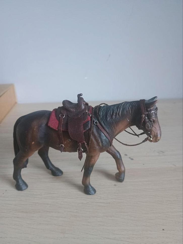 Westernset Schleich/collectA, Verzamelen, Dierenverzamelingen, Beeldje of Figuurtje, Paard, Ophalen of Verzenden