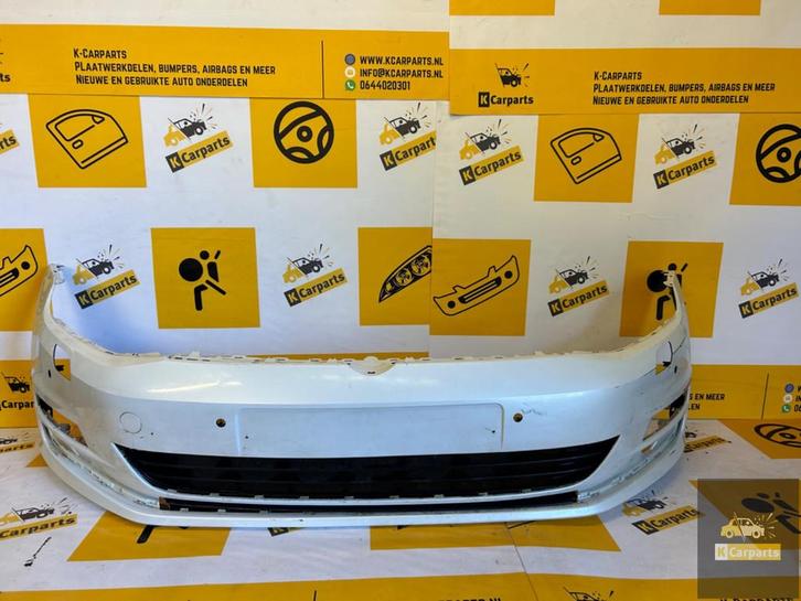 Voorbumper volkswagen Golf 7 KLS 6XPDC 2013-2016 5G0807221, Auto-onderdelen, Carrosserie en Plaatwerk, Bumper, Volkswagen, Voor