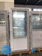 Kunststof Deur 2/3 Glas 93b x 205h - Op Voorraad, Niet ingevuld, Kunststof, 80 tot 100 cm, Niet ingevuld