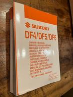 Suzuki DF4/DF5/DF6 buitenboordmotor service Manuel, Motoren, Handleidingen en Instructieboekjes