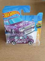 Datsun Bluebird wagon (510) kleur Paars Hotwheels, Nieuw, Ophalen of Verzenden, Auto, Hotwheels