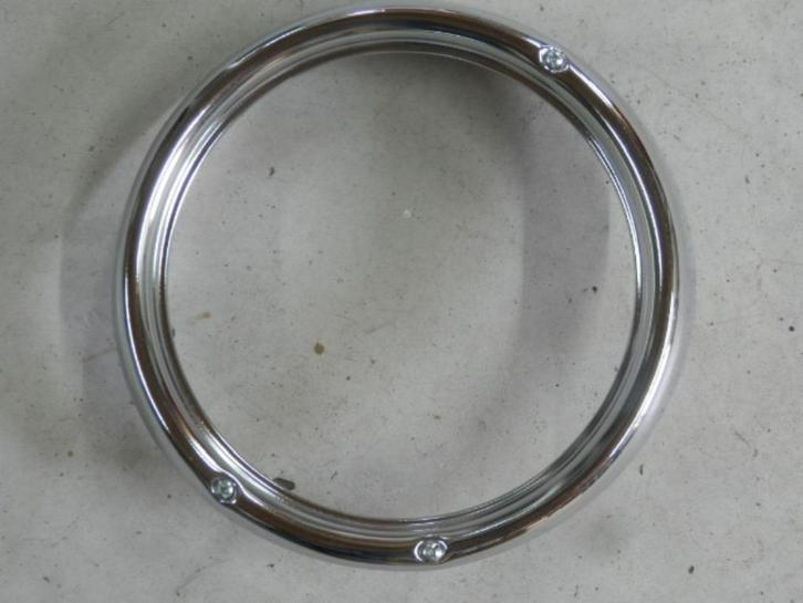 Koplampring VW Kever, staal, compleet met (stel)schroeven., Auto diversen, Overige Auto diversen, Ophalen of Verzenden