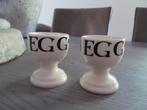 2 Emma Bridgewater Toast & Marmelade Eierdoppen, Verzenden, Zo goed als nieuw, Keramiek, Overige stijlen