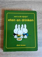 Boek: Nijntje eten en drinken, Ophalen of Verzenden, Zo goed als nieuw