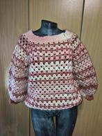 Gehaakte Hexagon Trui L/XL - Nieuw & Handgemaakt, Maat 42/44 (L), Nieuw, Ophalen of Verzenden, Homemade