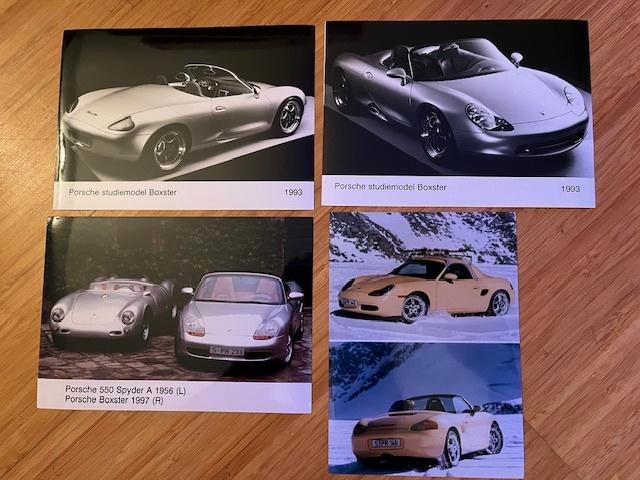 Porsche persfoto’s Boxster, 928, Cayenne, 356, historie, Boeken, Auto's | Folders en Tijdschriften, Zo goed als nieuw, Porsche