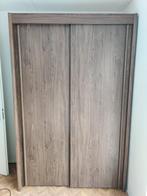 Houten kleding kast- MOET SNEL WEG, Ophalen, 100 tot 150 cm, 200 cm of meer, Zo goed als nieuw