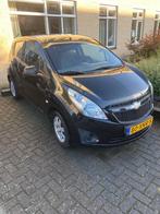 86000 km erg nette Chevrolet Spark 1.0 Bifuel LPG 2012 Zwart, Auto's, Euro 5, 0 kg, Zwart, Origineel Nederlands
