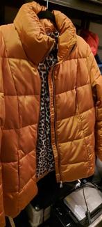 s.Oliver winterjack okergeel met tijgerprintvoering, Maat 38/40 (M), Geel, Ophalen of Verzenden, Zo goed als nieuw