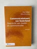 Piet Bakker - Communicatiekaart van Nederland, Ophalen of Verzenden, Alpha, Zo goed als nieuw, HBO
