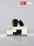 Samyang 85mm T1.5 VDSLR AS IF UMC II For Canon (topstaat), ., Samyang, Zo goed als nieuw, .