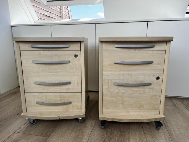 Ladeblok berkenfineer - 61 cm hoog, Huis en Inrichting, Kasten | Ladekasten, Gebruikt, Minder dan 100 cm, Minder dan 50 cm, 50 tot 75 cm